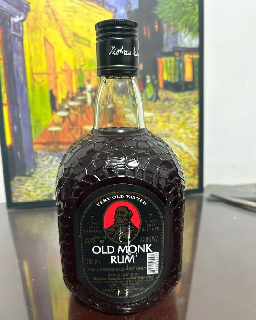 dark rum​-25-Old Monk Rum