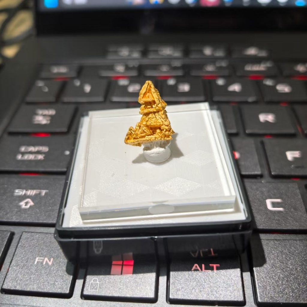 gold nugget earrings