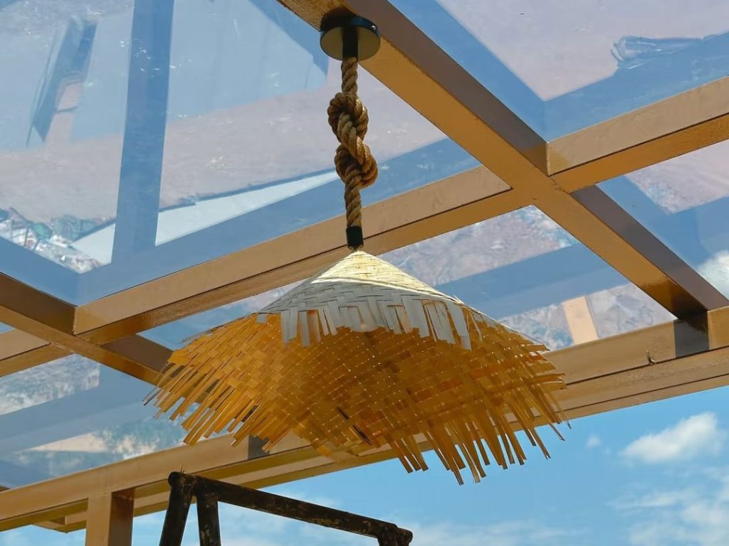 outdoor pendant lighting​-12-Wabi-sabi style