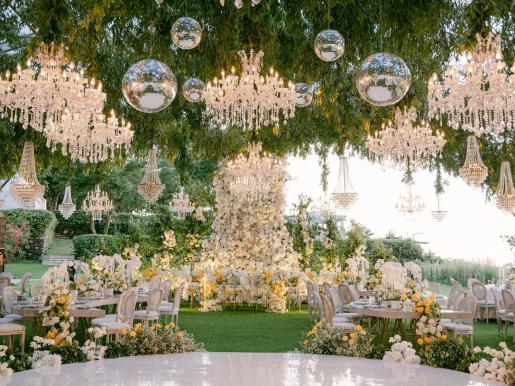 outdoor pendant lighting​-19-Wedding Crystal