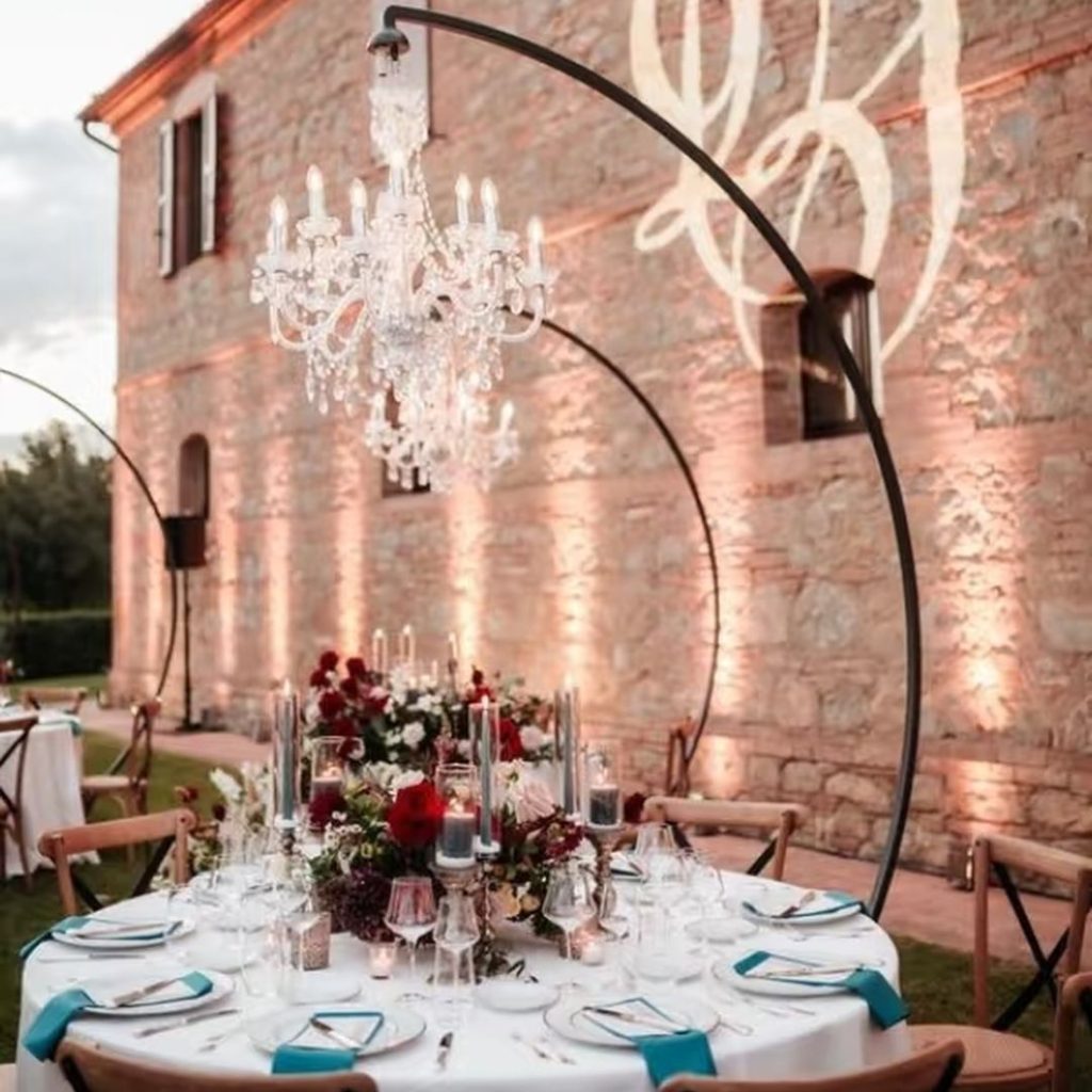 outdoor pendant lighting​-22-Banquet crystal