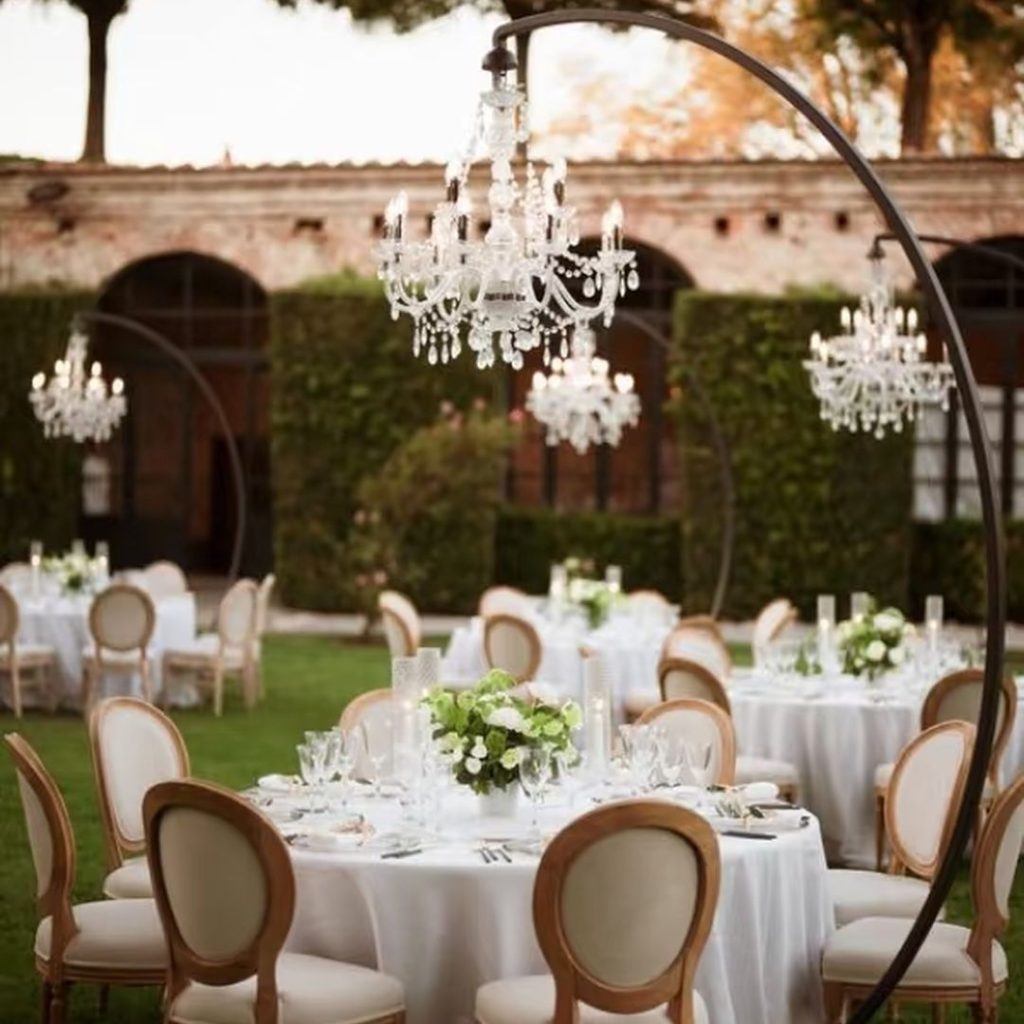 outdoor pendant lighting​-23-Banquet crystal