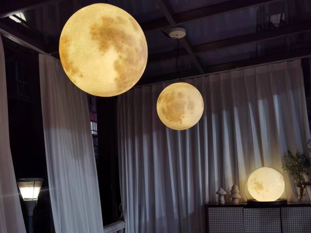 outdoor pendant lighting​-35-Creative Moon