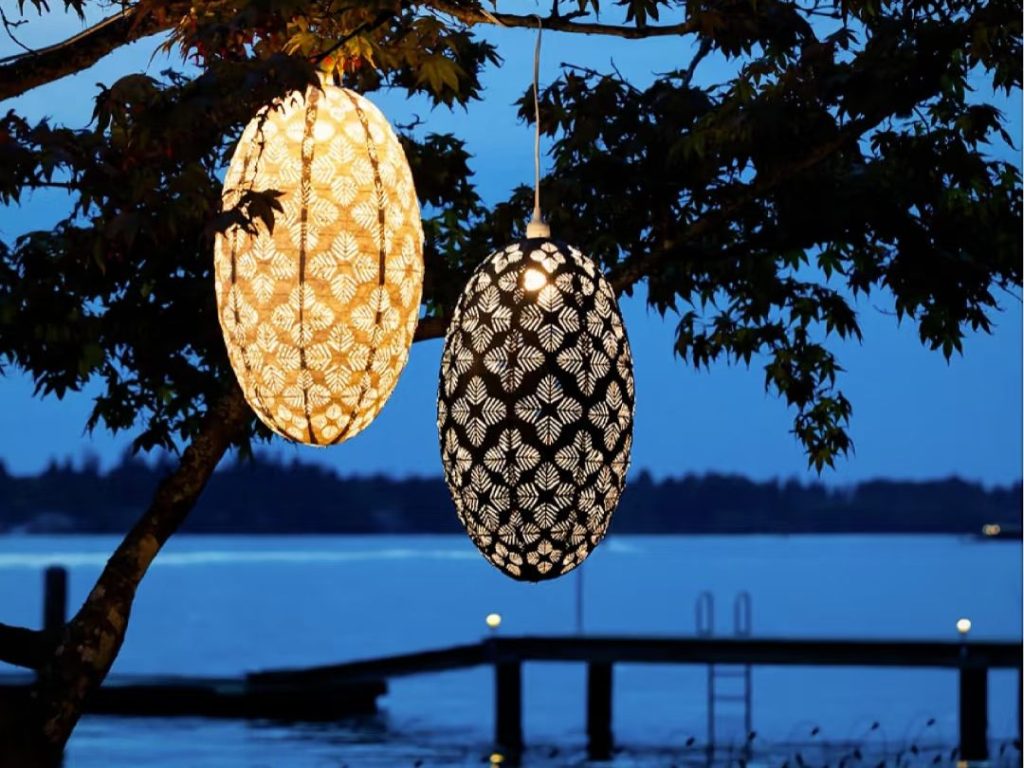 outdoor pendant lighting​-7-Olive-Shaped