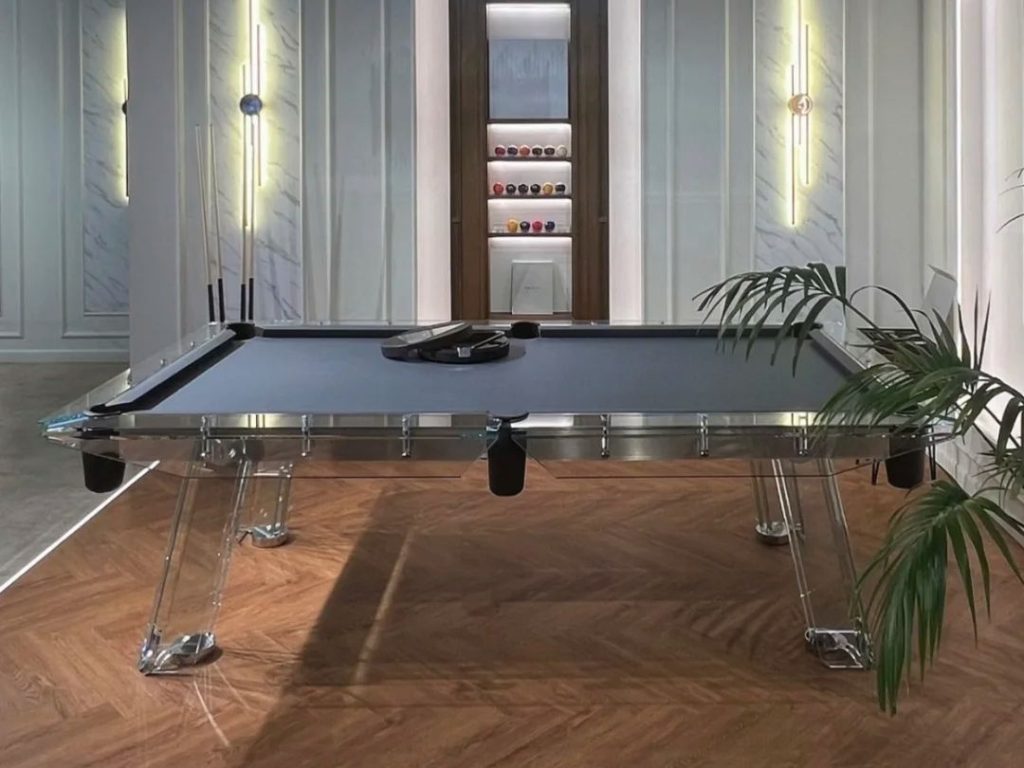 outdoor pool table​-19-​Tempered glass-gray