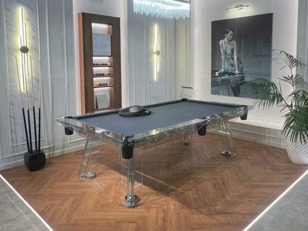 outdoor pool table​-20-​Tempered glass-gray