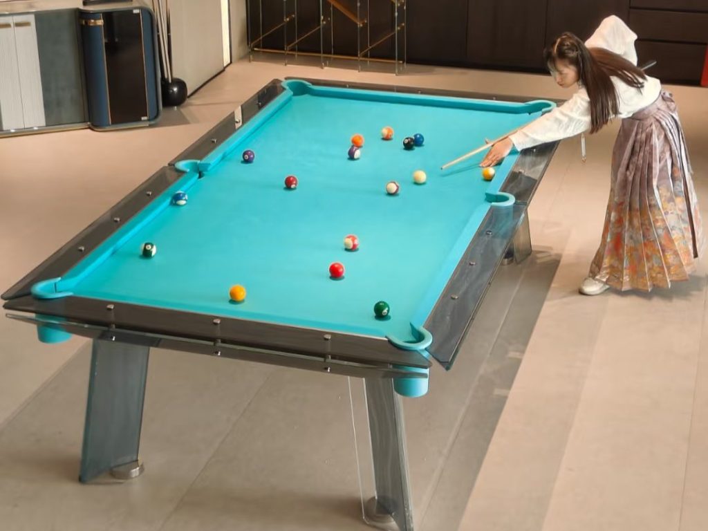 outdoor pool table​-31-​Tempered glass-green