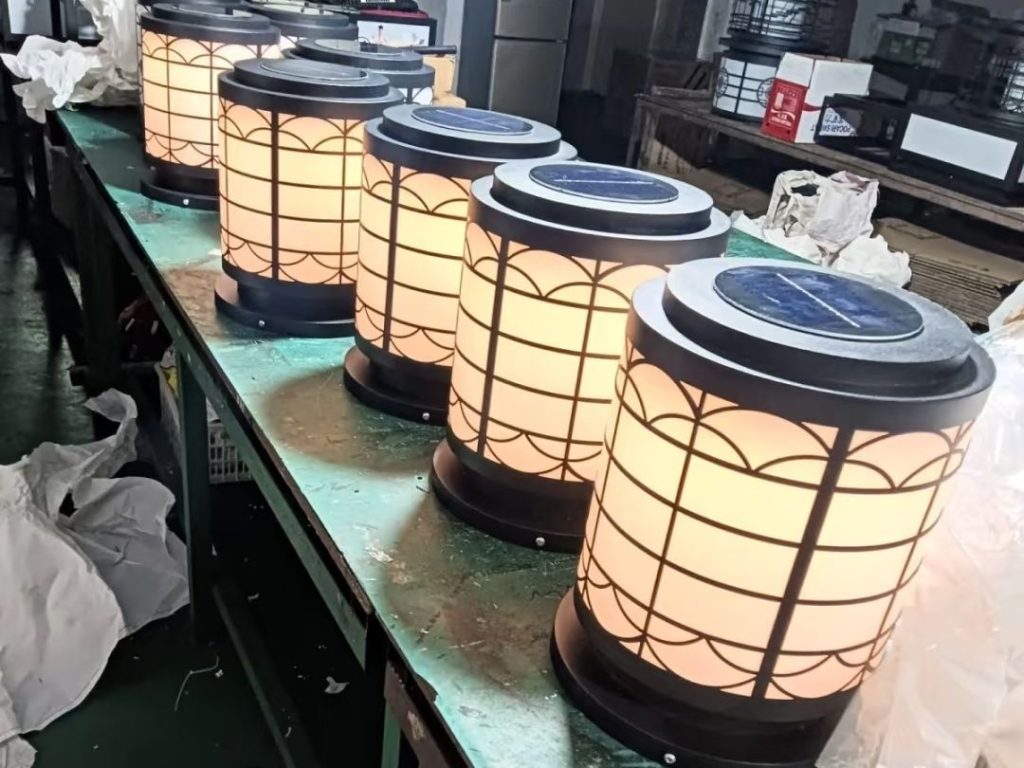 outdoor post lights​​-30-Cylindrical