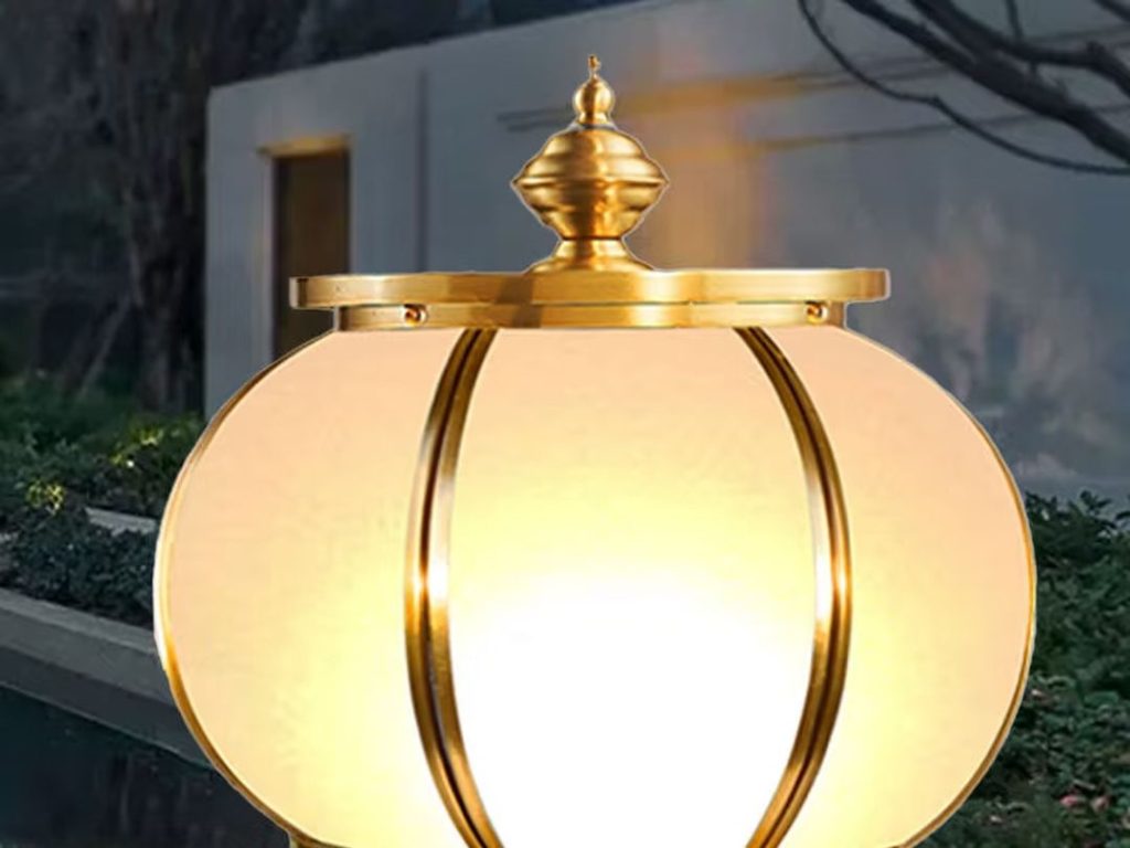 outdoor post lights​​-32-Chinese-style