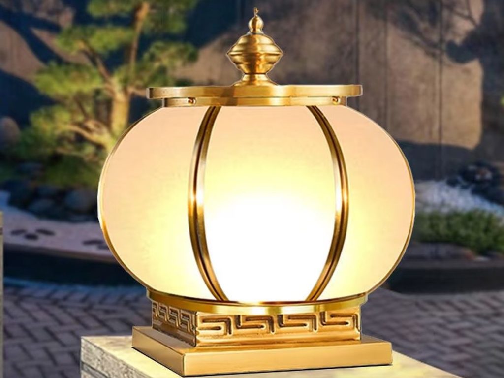 outdoor post lights​​-33-Chinese-style