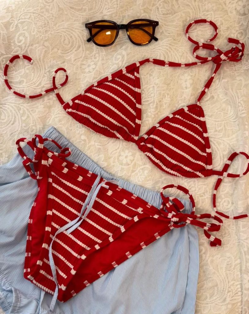 red bikini​