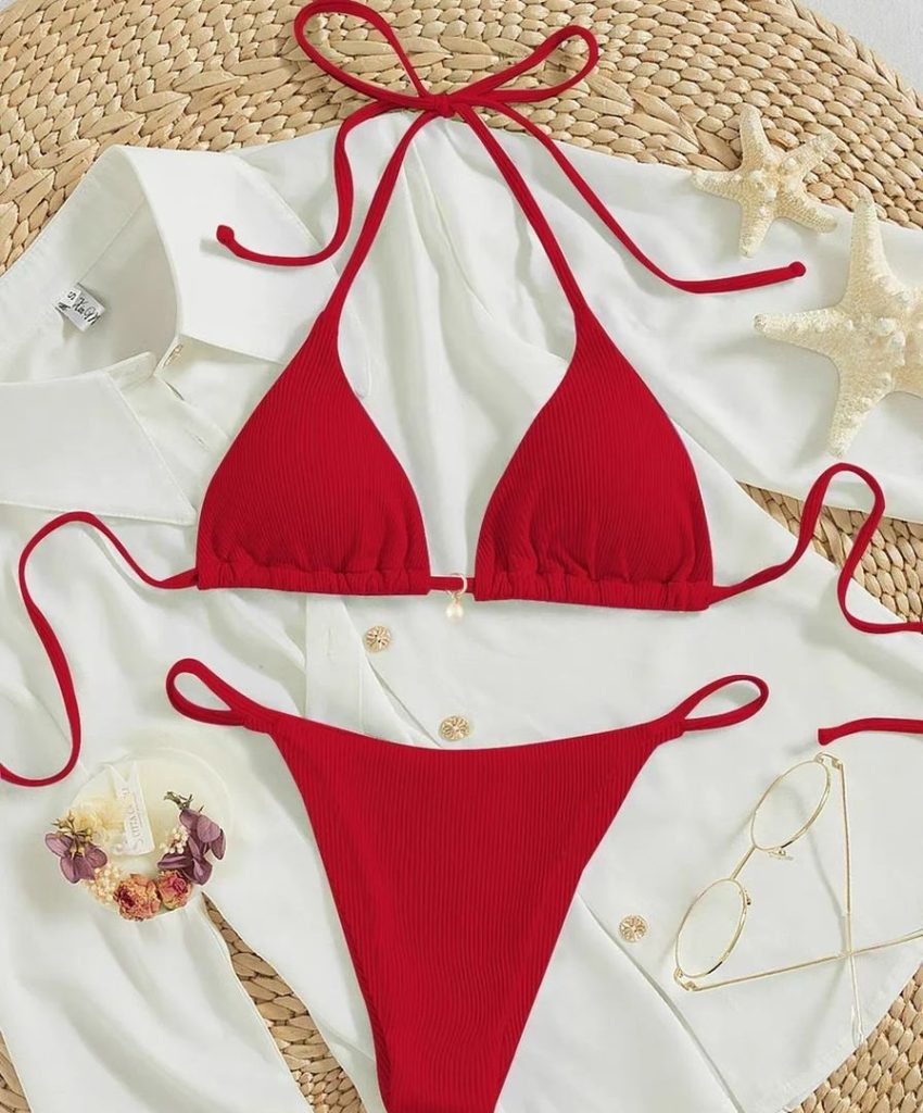 red bikini​