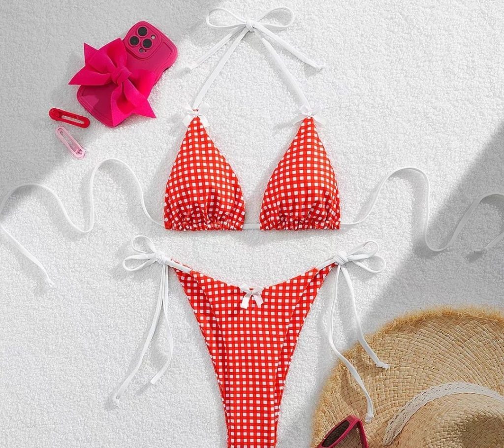 red bikini​