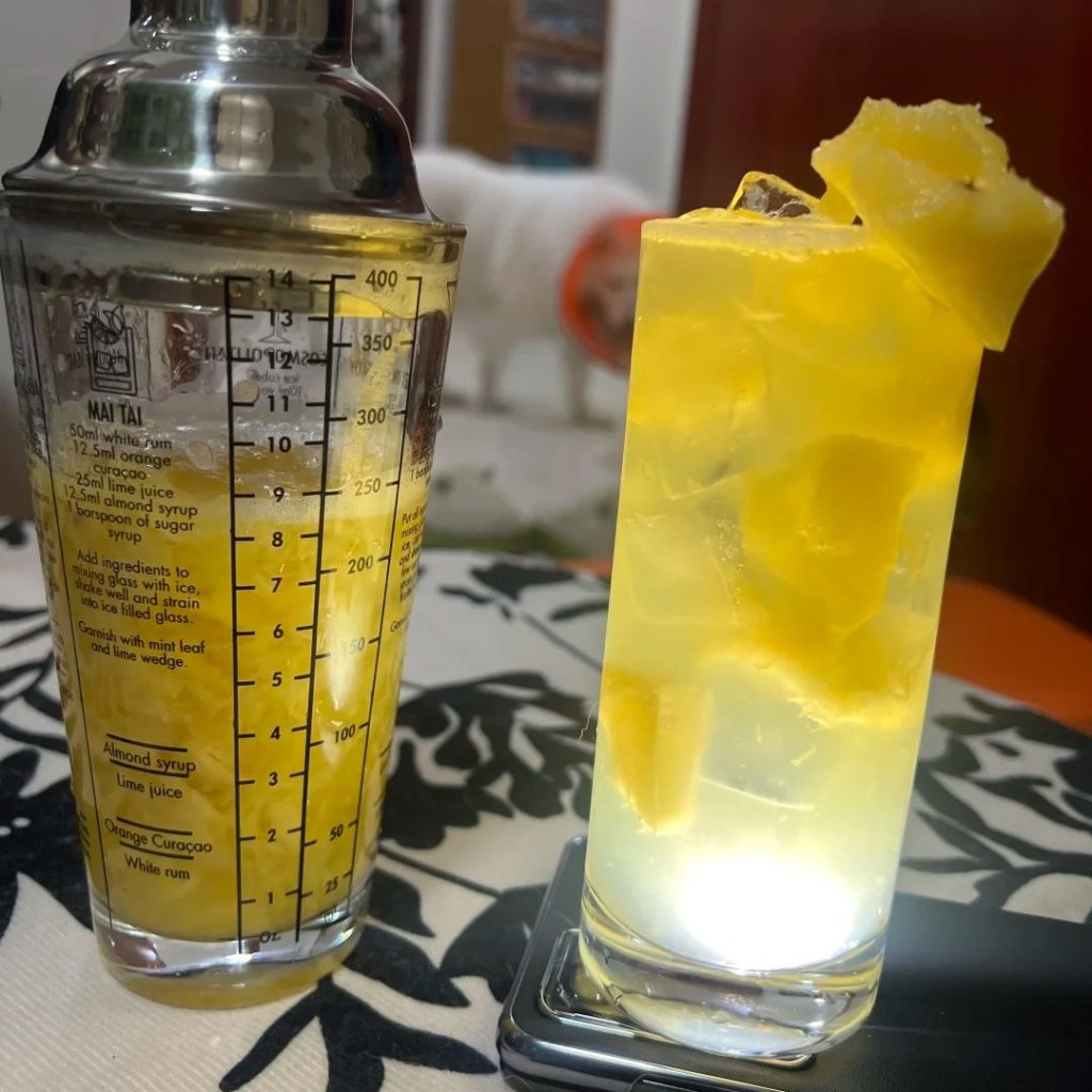 white rum​-25-Jasmine tea white rum cocktail