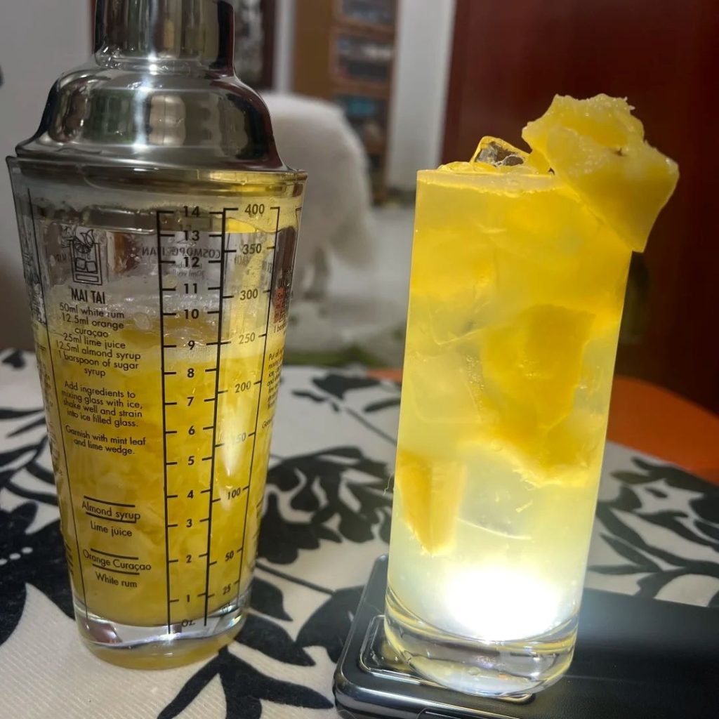 white rum​-26-Jasmine tea white rum cocktail