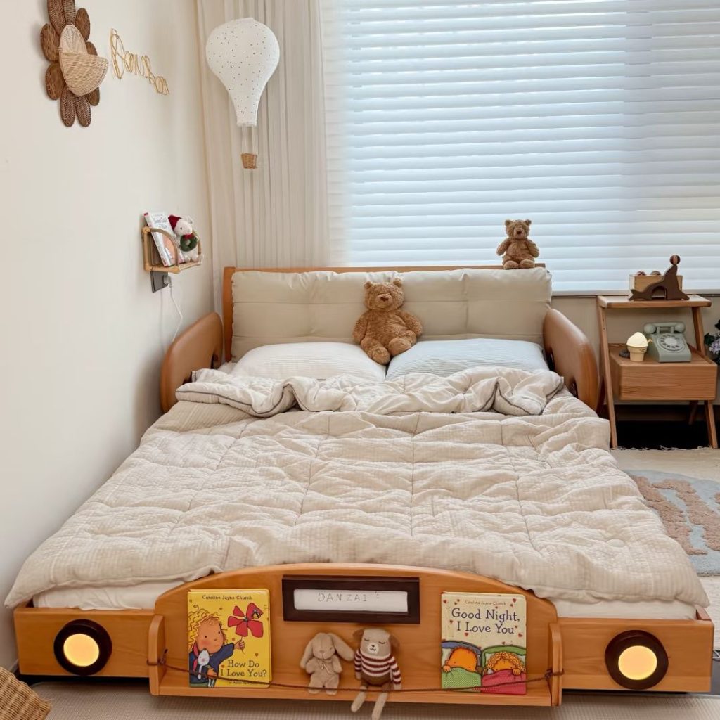 car bed​-11-All-solid-wood