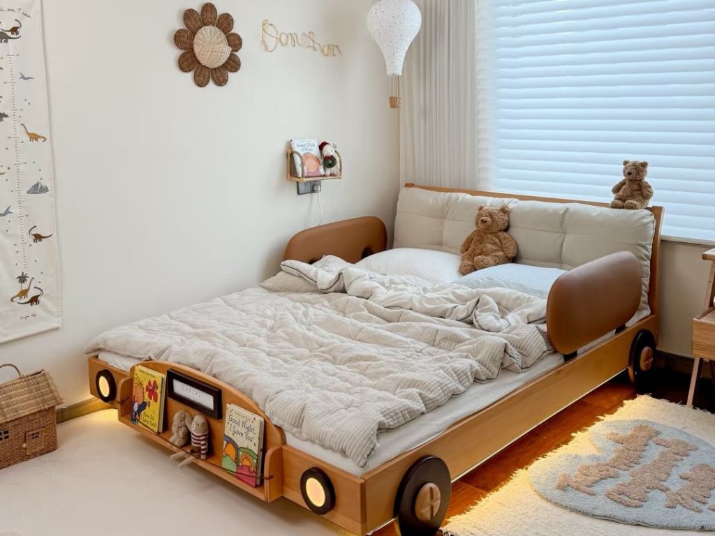 car bed​-12-All-solid-wood