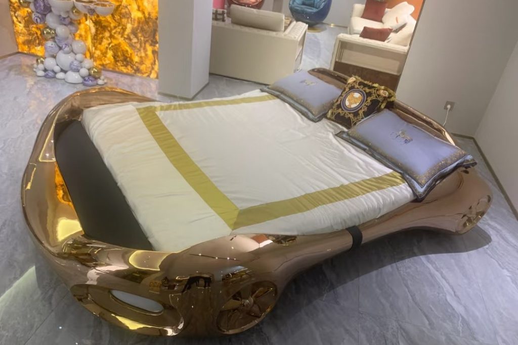 car bed​-19-Sleek stainless