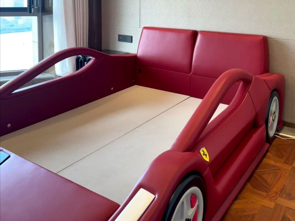 car bed​-2-Ferrari-shaped