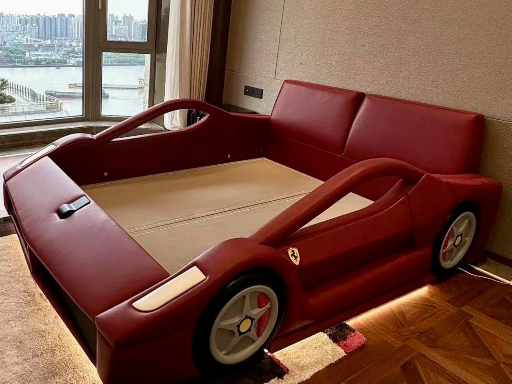 car bed​-3-Ferrari-shaped