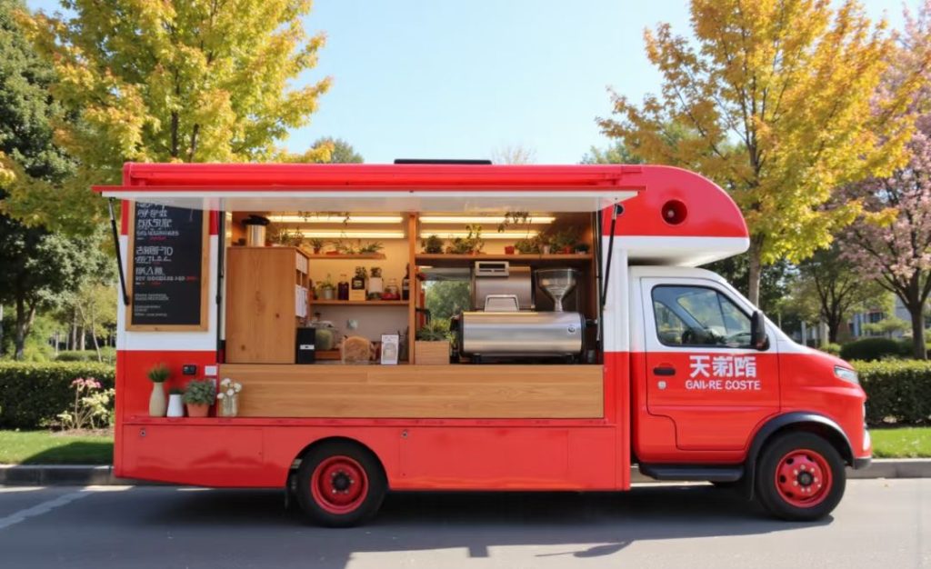 coffee cart​-13-Gourmet Coffee Truck