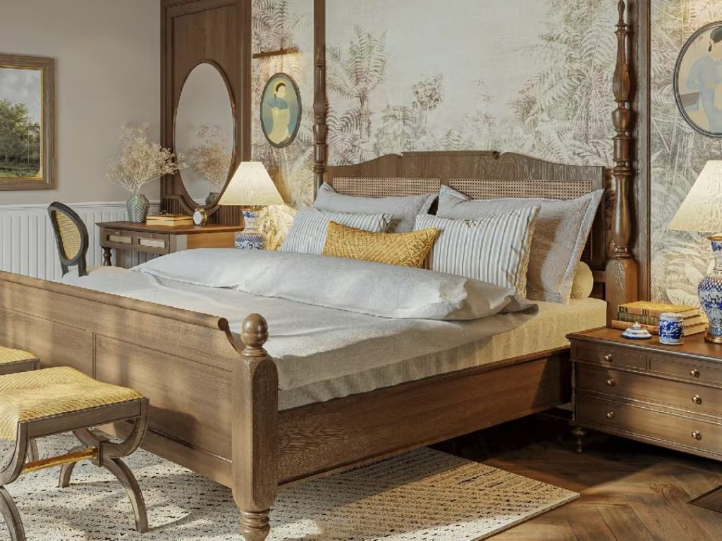 four poster bed​-20-South Seas Style Solid Wood