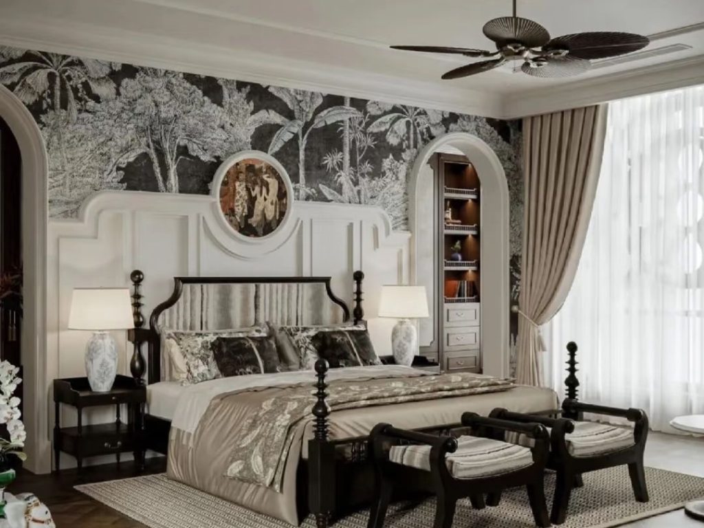 four poster bed​-27-​​Classic Tropical Colonial