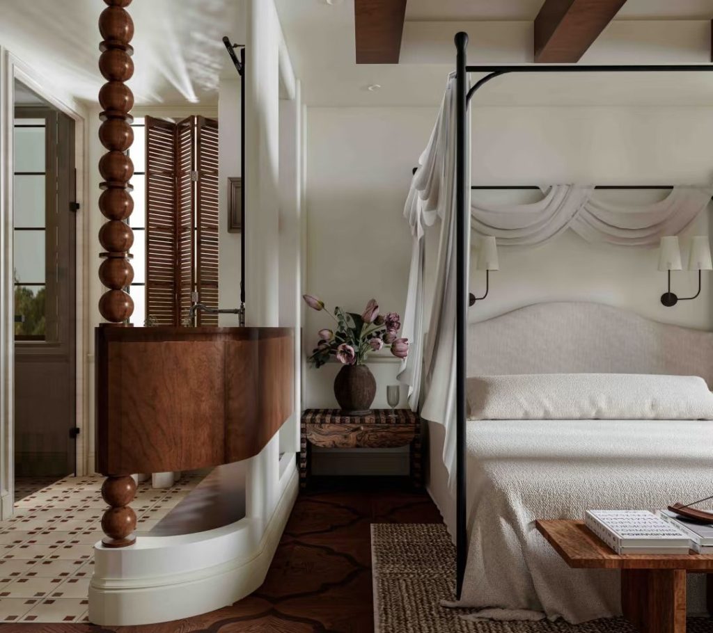 four poster bed​-33-Wrought Iron