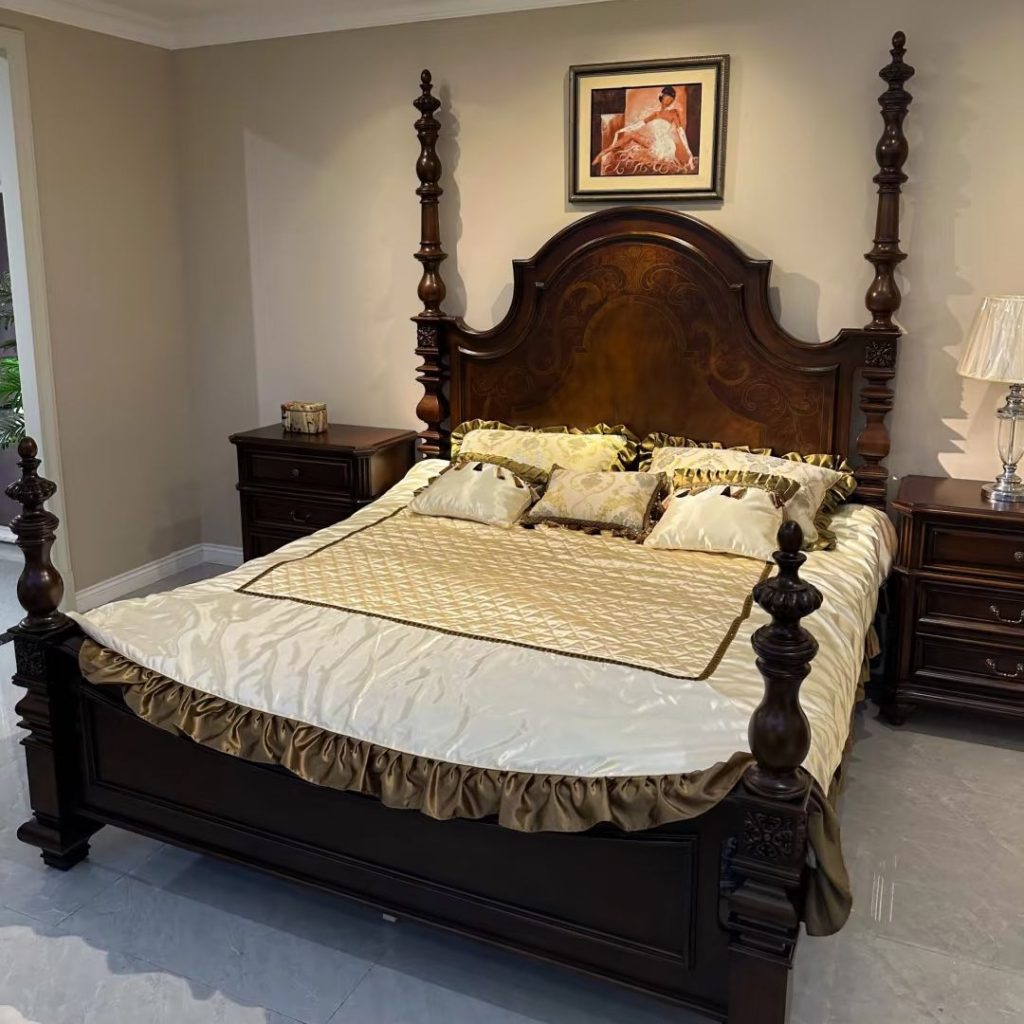 four poster bed​-44-​​Retro American King-Size