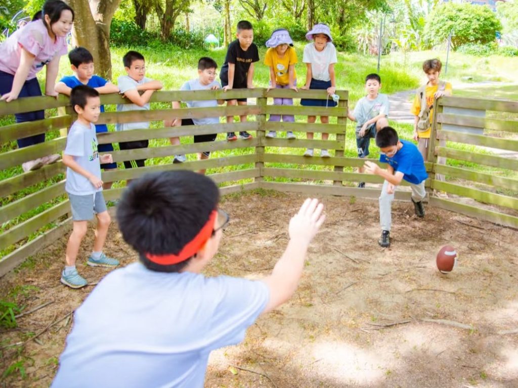gaga ball​-1-enclosed octagonal