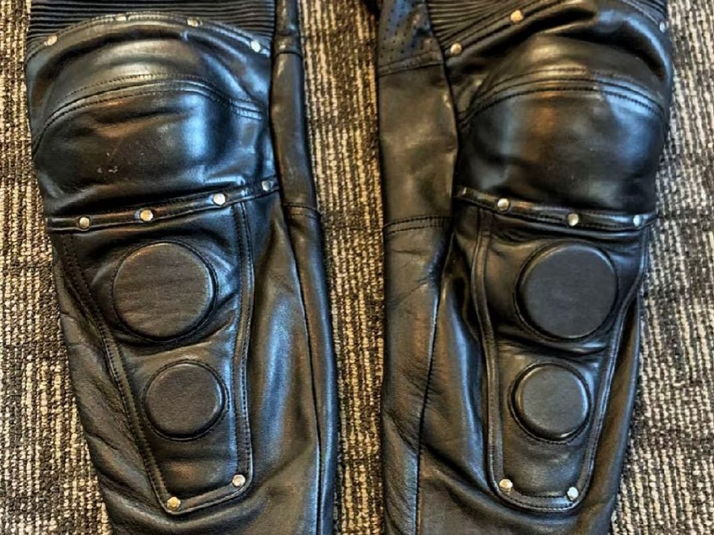 motorcycle pants​-4-Vintage YELLOW CORN