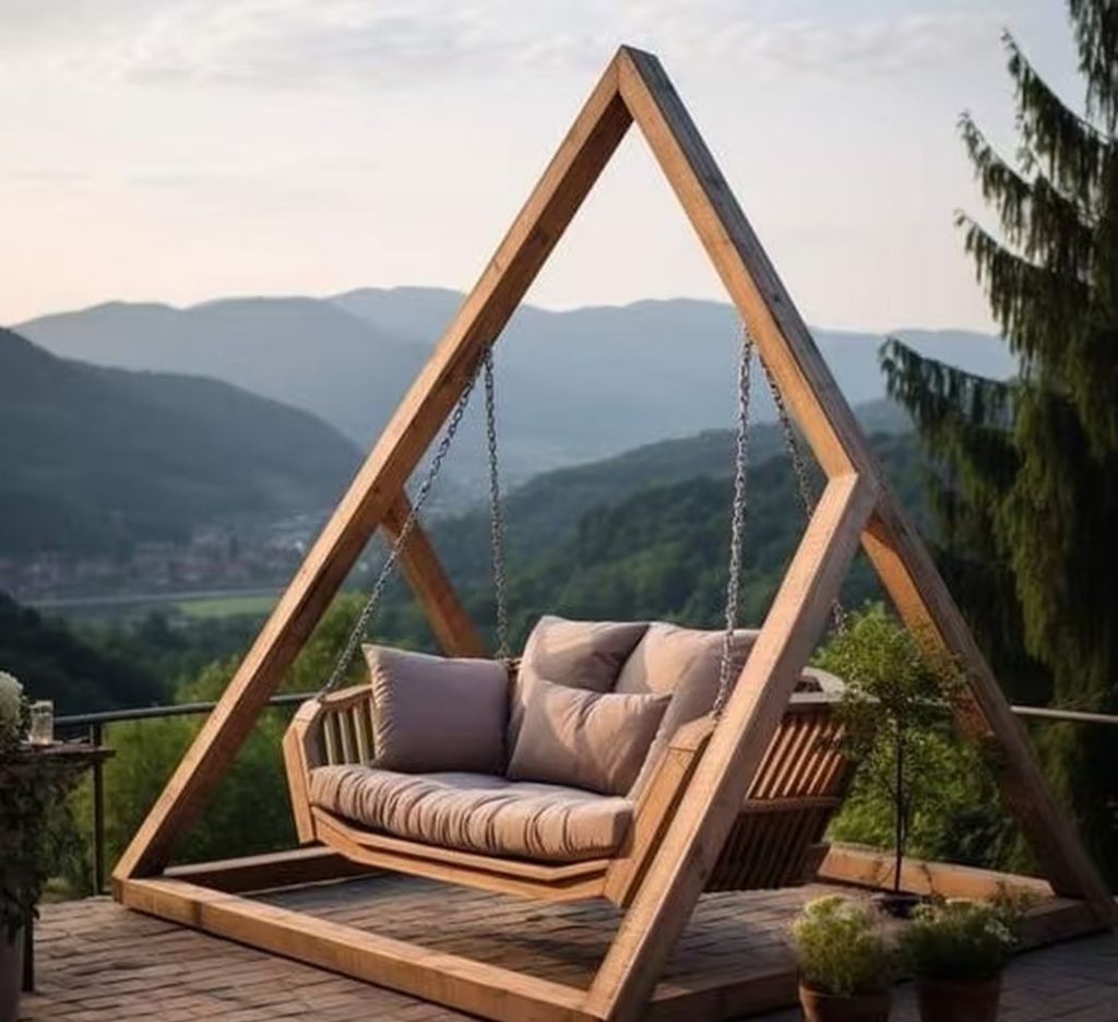 outdoor swing chair​-22-​A-Frame