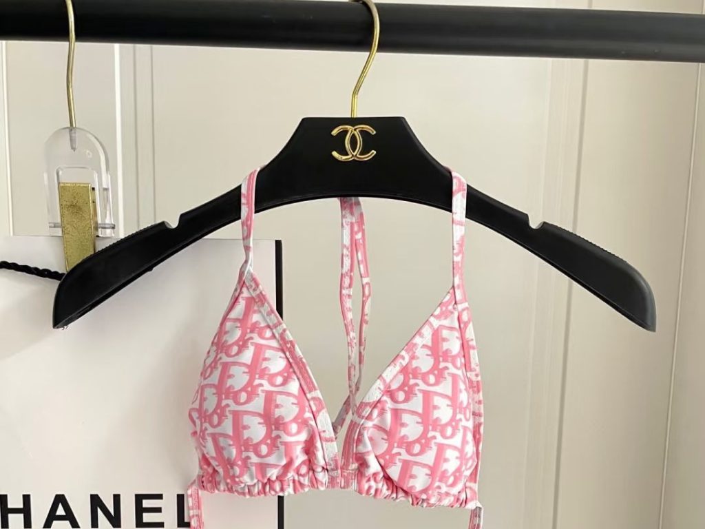 Help me rank these 15 pink bikinis! which would you wear to coachella? 43 pink bikini-42-Dior monogram print