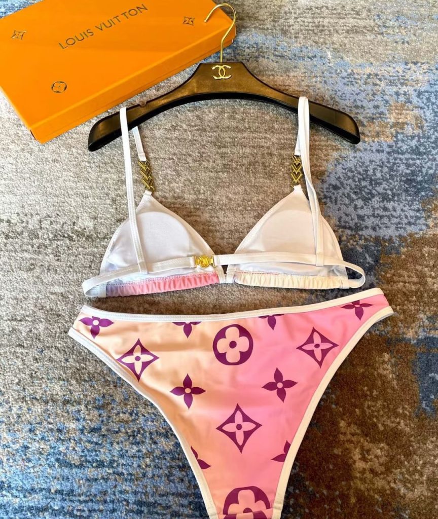 Help me rank these 15 pink bikinis! which would you wear to coachella? 45 pink bikini-44-LV gradient