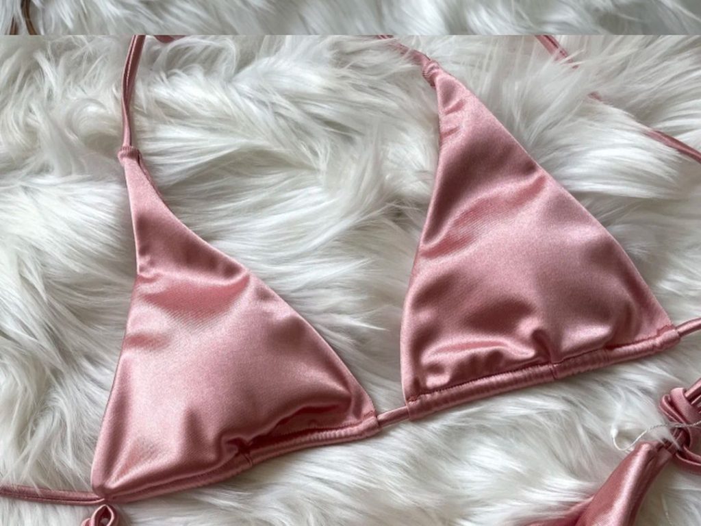 pink bikini​-10-Satin
