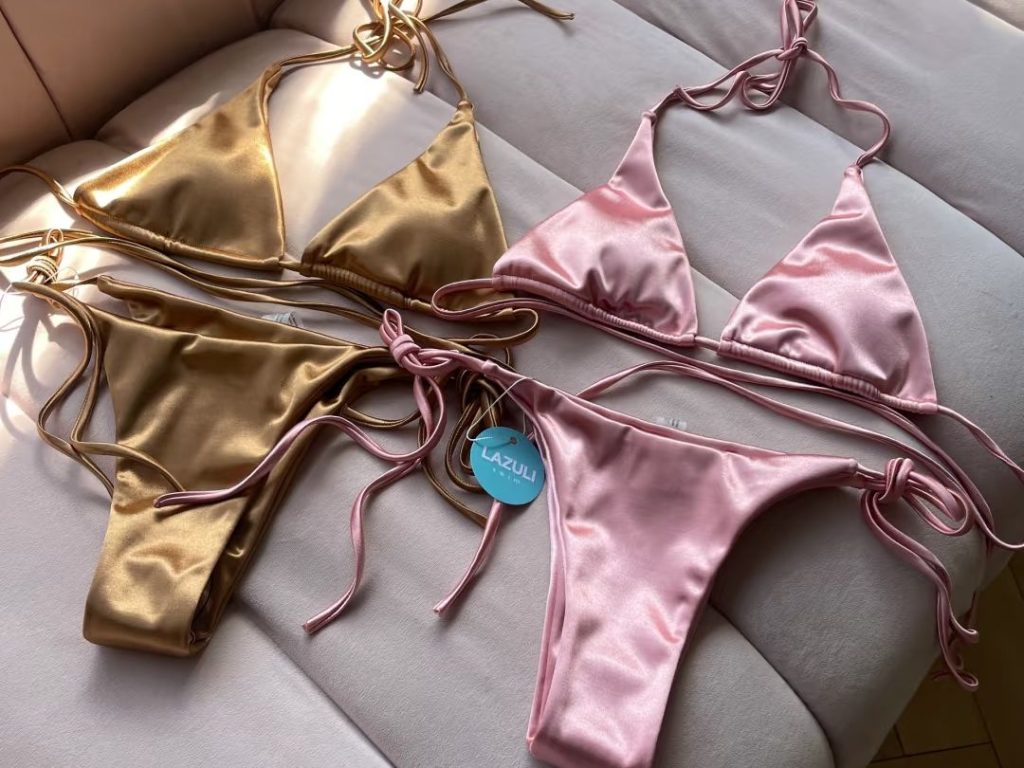 pink bikini​-12-Satin