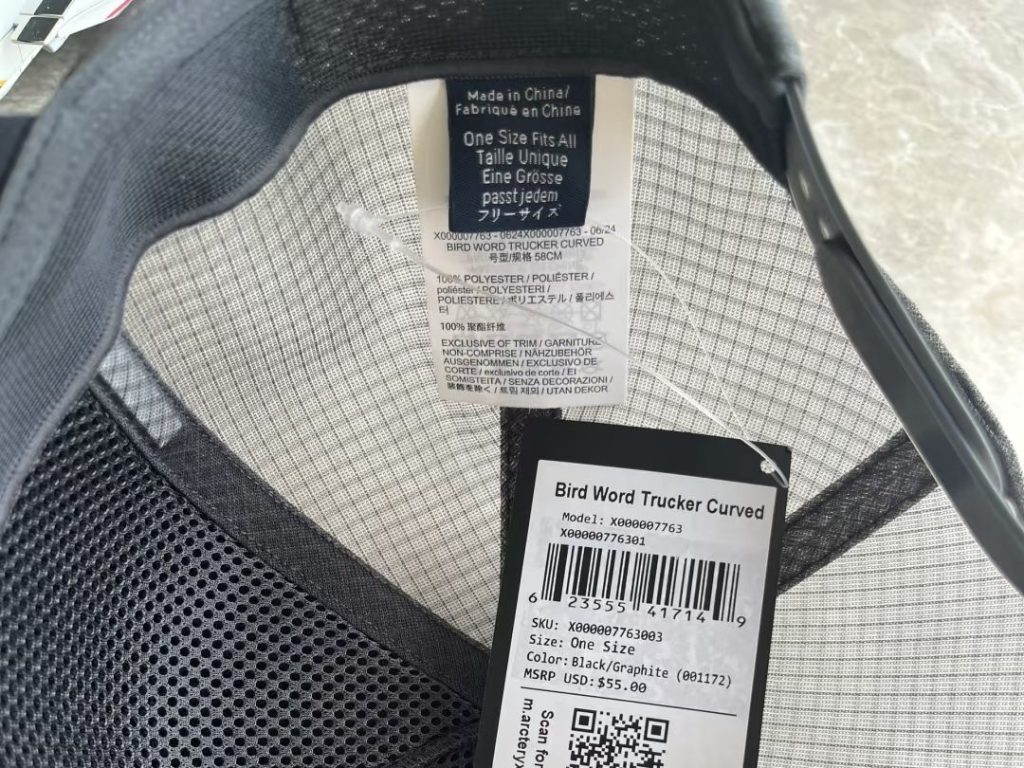 trucker hats for women​-13-​Arc'teryx Bird Word