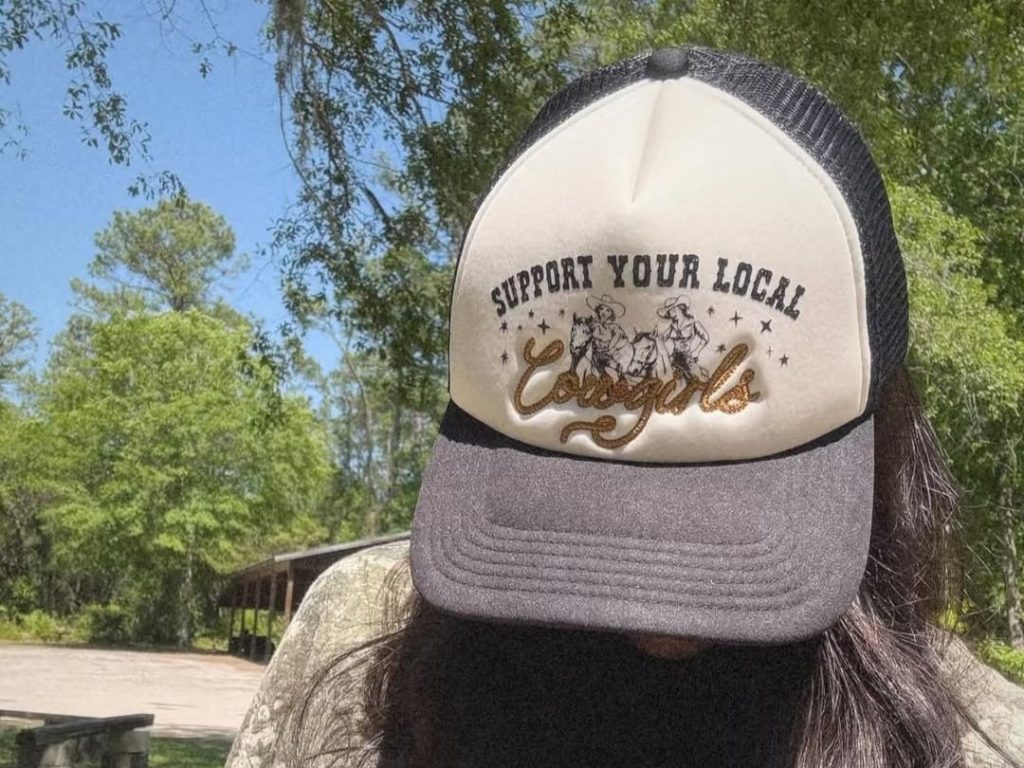 trucker hats for women​-3-American retro denim