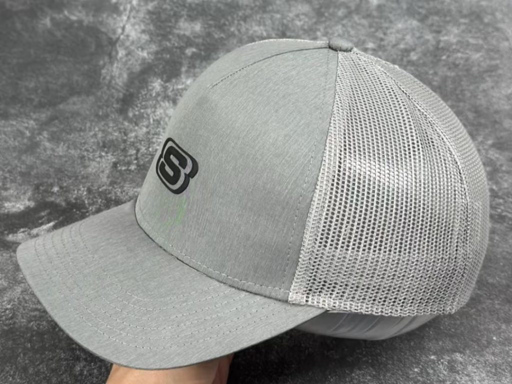 trucker hats for women​-40-SKECHERS Silver grey quick-dry