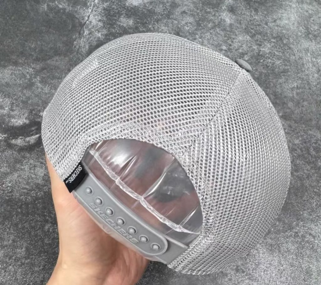 trucker hats for women​-41-SKECHERS Silver grey quick-dry