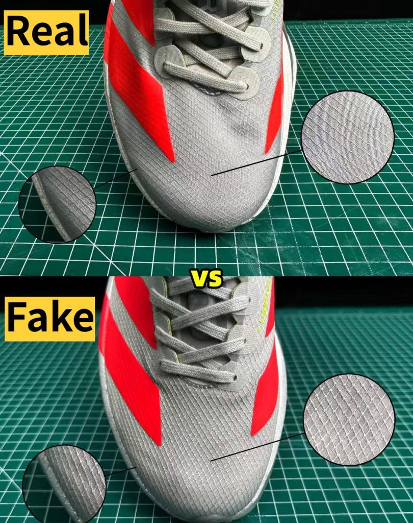 SPOTTING fake reps shoes: 7 Essential Tips You Need To Know 17 Reps shoes-16-Adidas Adizero Adios Pro 4 Real vs Fake