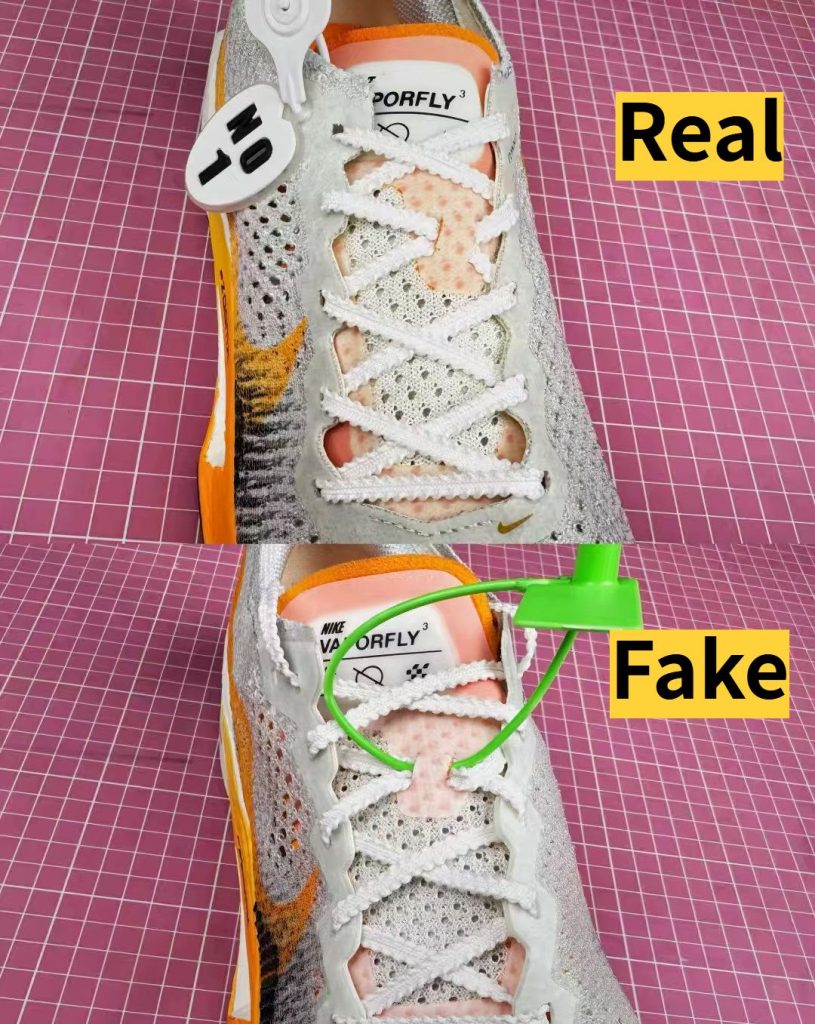 SPOTTING fake reps shoes: 7 Essential Tips You Need To Know 37 Reps shoes-36-Nike Vaporfly 3 Real vs Fake