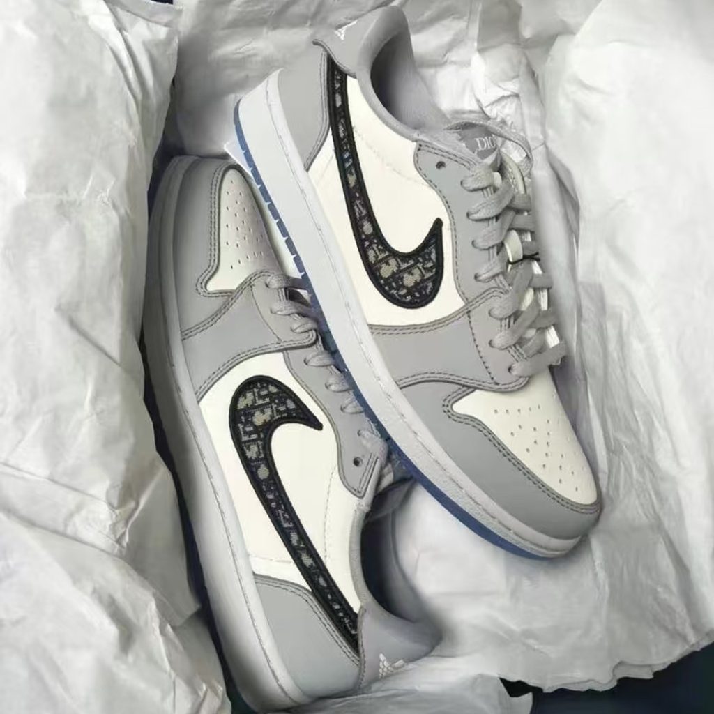 SPOTTING fake reps shoes: 7 Essential Tips You Need To Know 6 Reps shoes-5-Nike x Dior AJ1