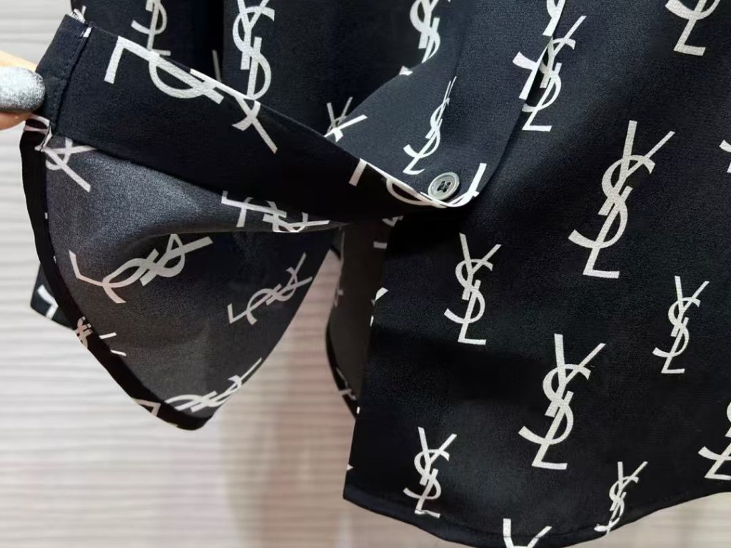black blouse​-1-SAINT LAURENT-for women​
