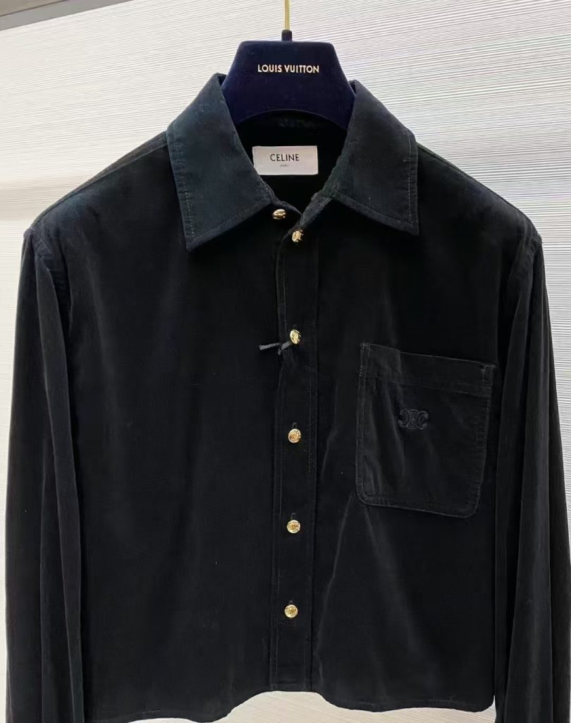 black blouse​-17-celine-long sleeve