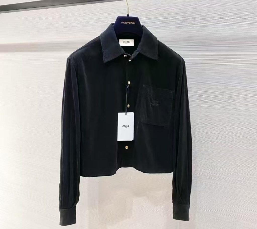 black blouse​-18-celine-long sleeve