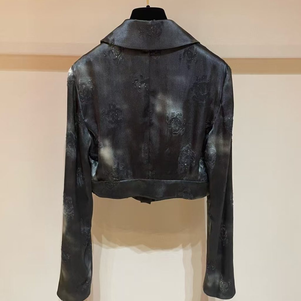 black blouse​-29-chanel-long sleeve