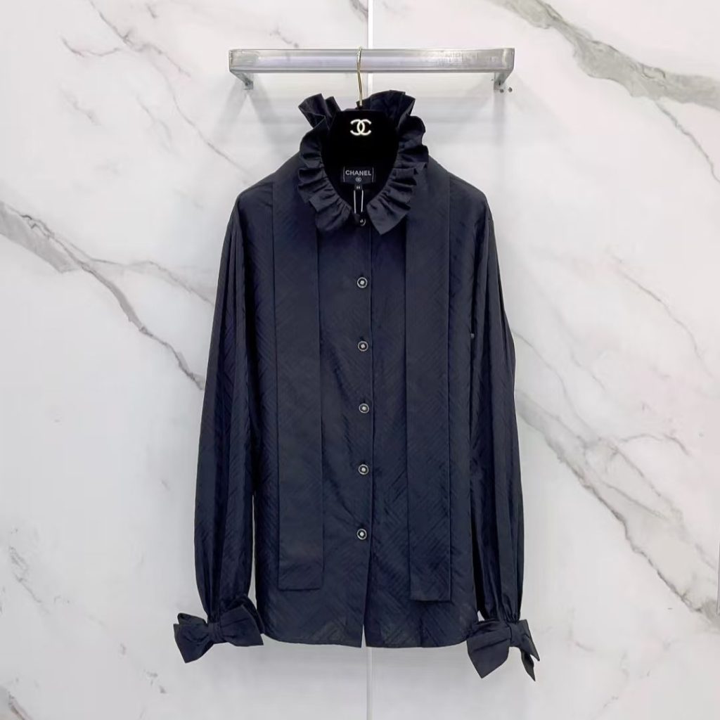 black blouse​-31-Chanel 23B