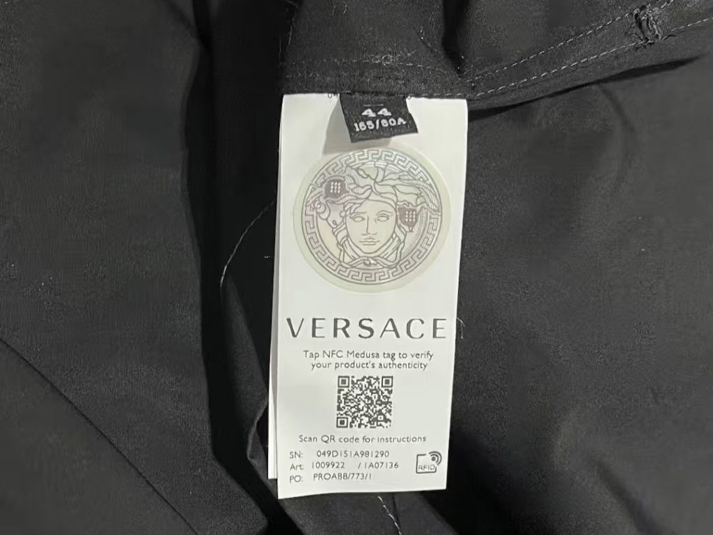 black blouse​-47-VERSACE