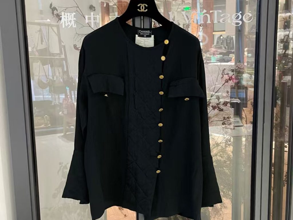 black blouse​-7-chanel 90s-for women​